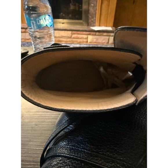 Repetto Paris Wrap Top Buckle Heeled Platform Booties Sz. 38 - Picture 4 of 10